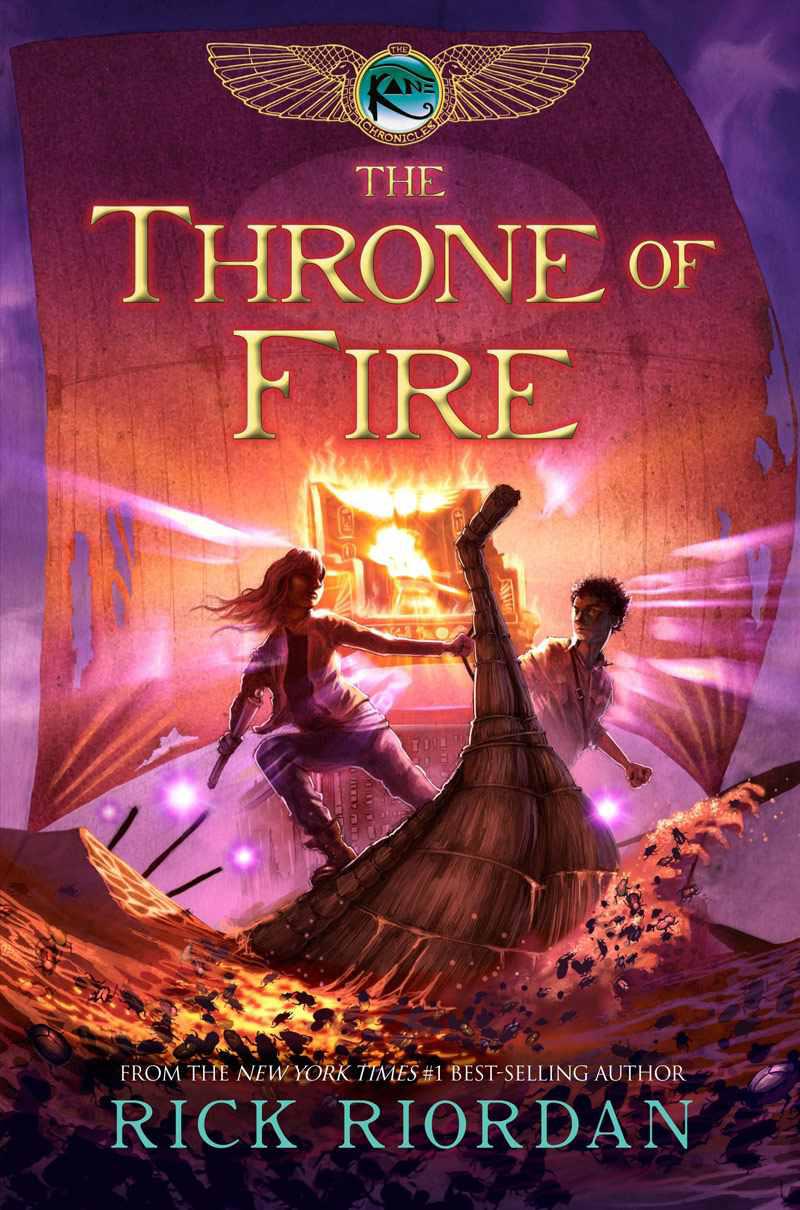 The Throne of Fire: The Kane Chronicles, Book 2