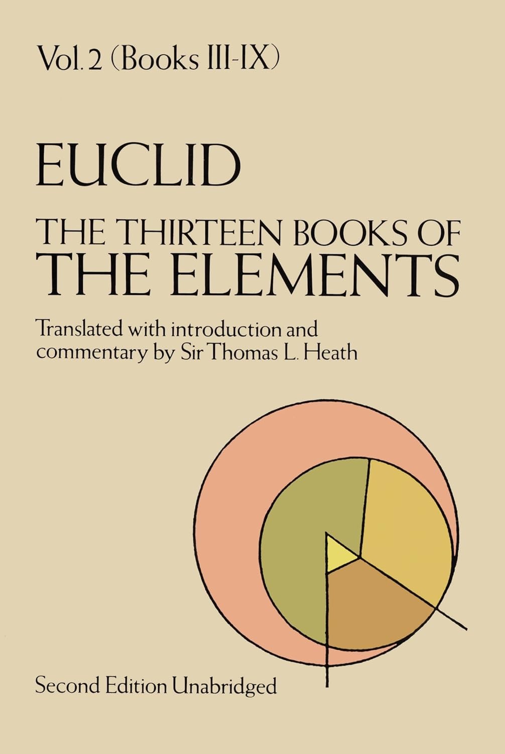 The Thirteen Books of Euclid's Elements, Vol. 2: Books III-IX