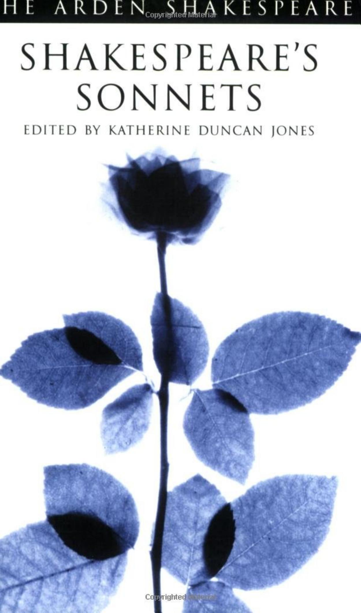 Shakespeare's Sonnets (The Arden Shakespeare; Katherine Duncan-Jones ed.; 3e; 1997)