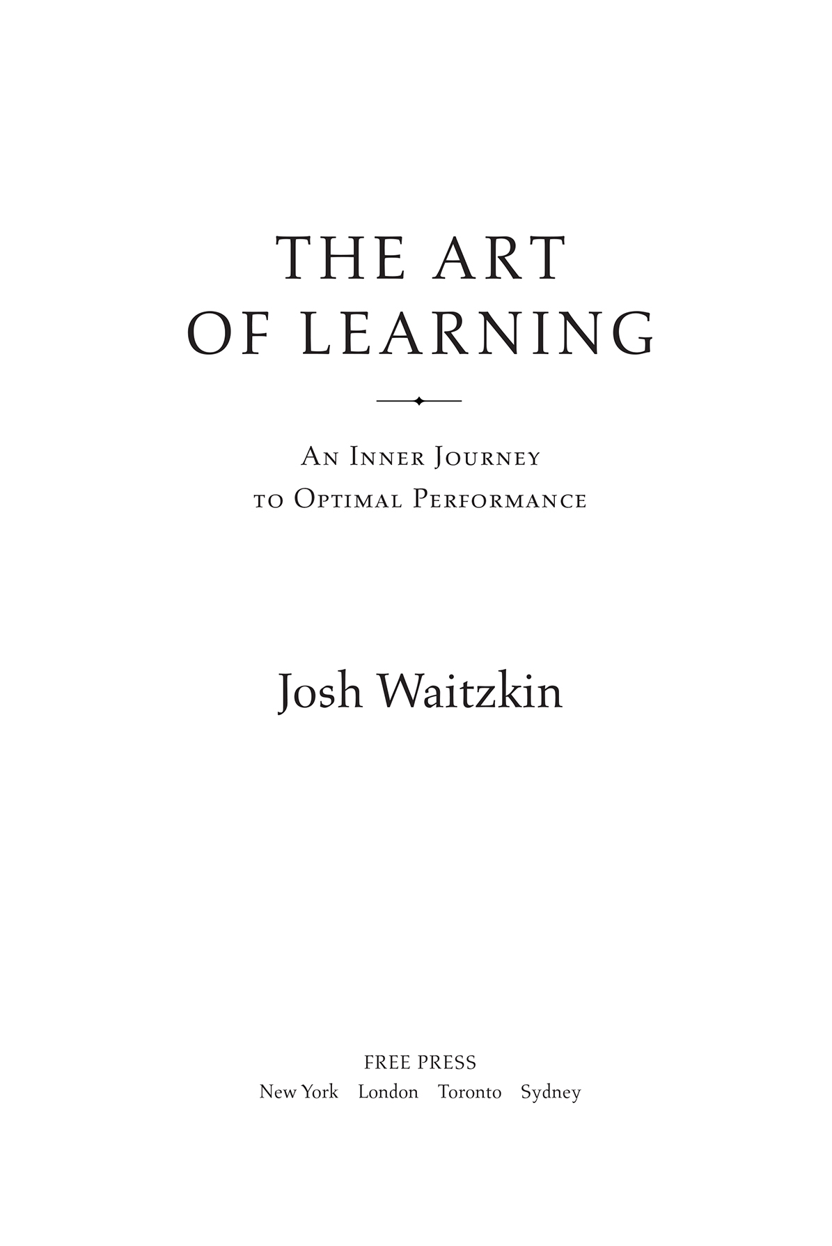 The Art of Learning
