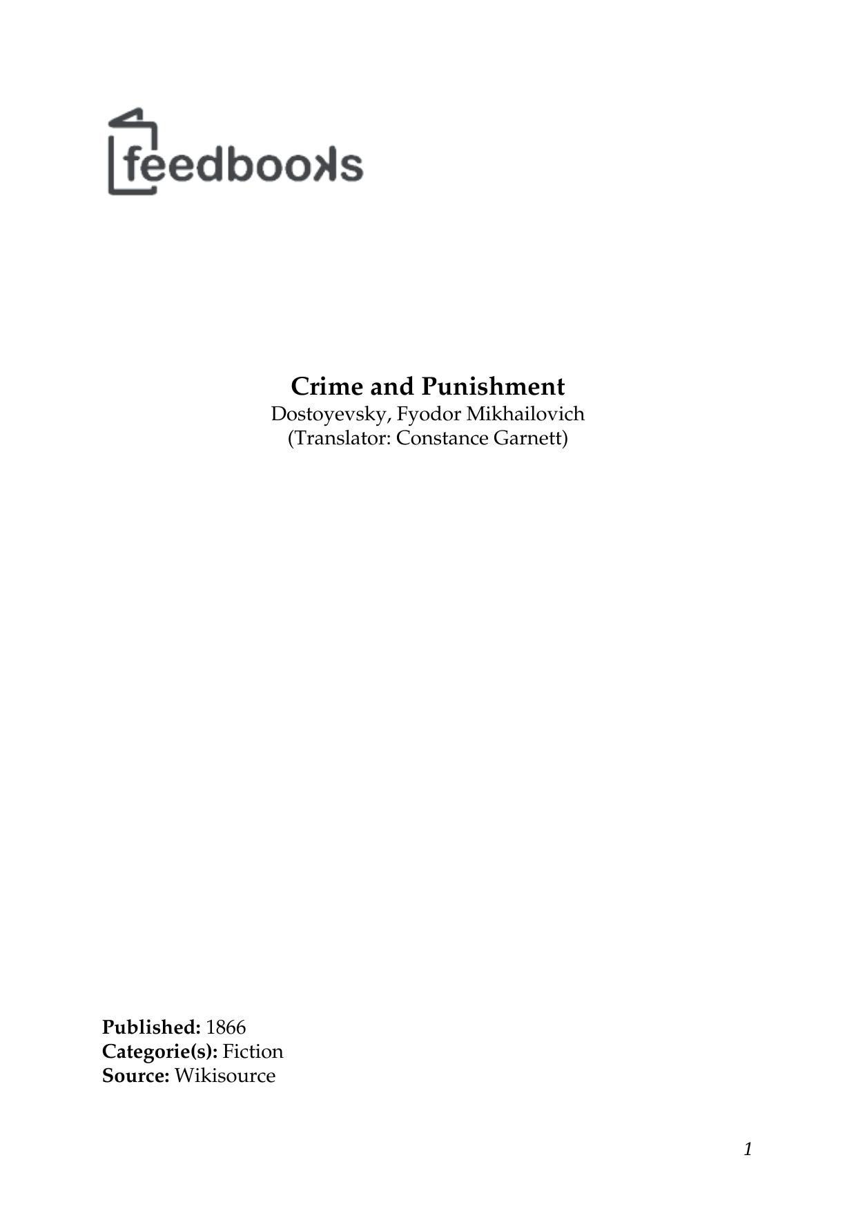 Fyodor Mikhailovich Dostoyevsky